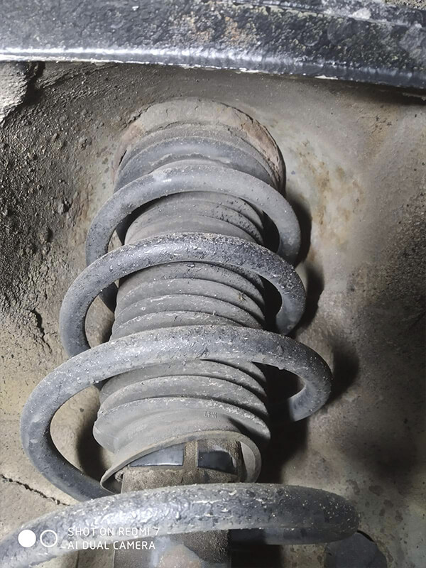 Чашка переднего крыла авто до пескоструя