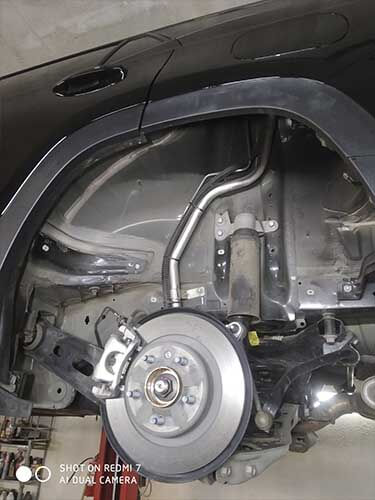 до обработки антикором задняя арка авто